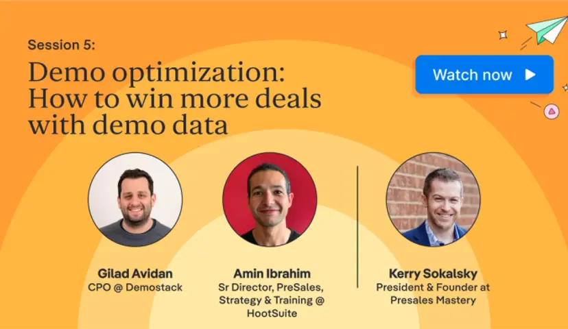 Win more deals with demo data