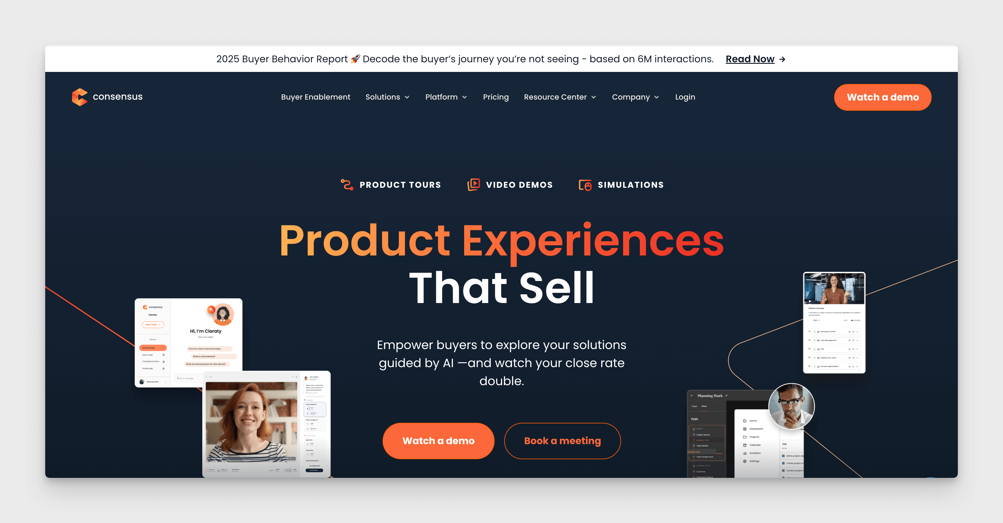 Consensus - Best Interactive Demo Software Solutions