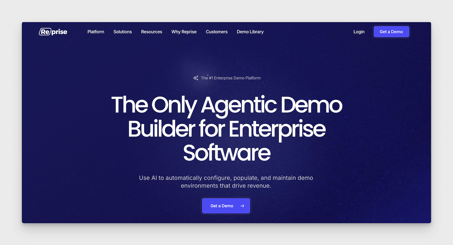 Reprise - Best Interactive Demo Software Solutions